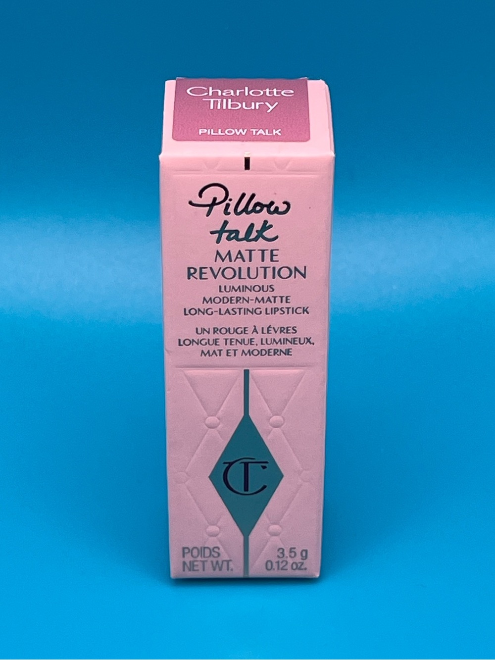 Charlotte Tilbury pillow talk matte revolution lipstick-New